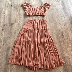 Christy Dawn Midi Skirt and Top Set XS/S